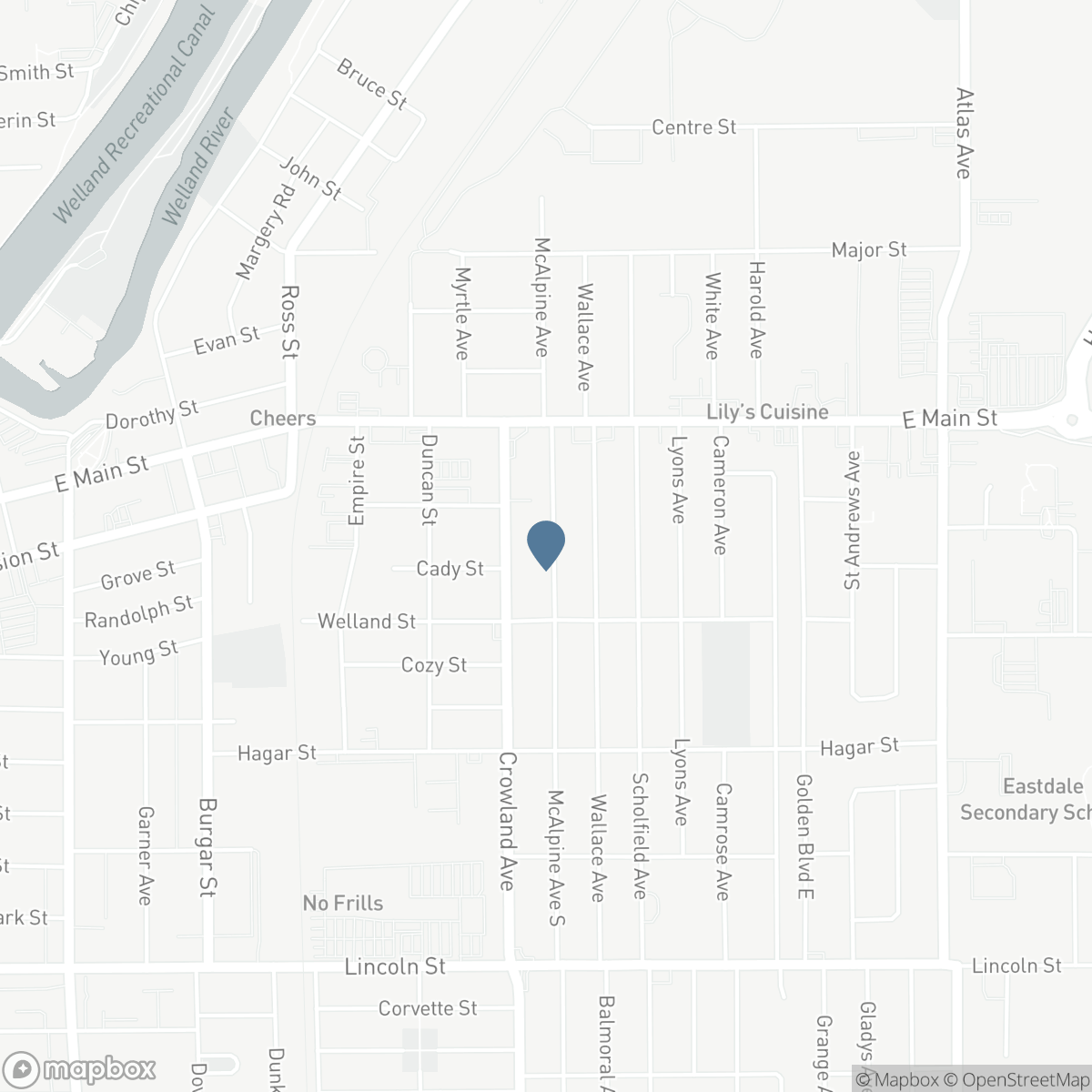 111 MCALPINE Avenue S, Welland, Ontario L3B 1T7
